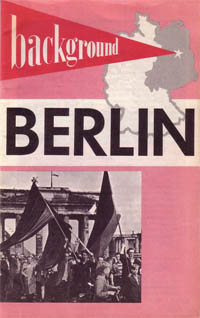 State Department Berlin Booklet