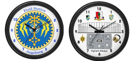 Field Station Augsburg Clocks