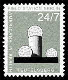 Field Station Berlin Cinderella Stamp